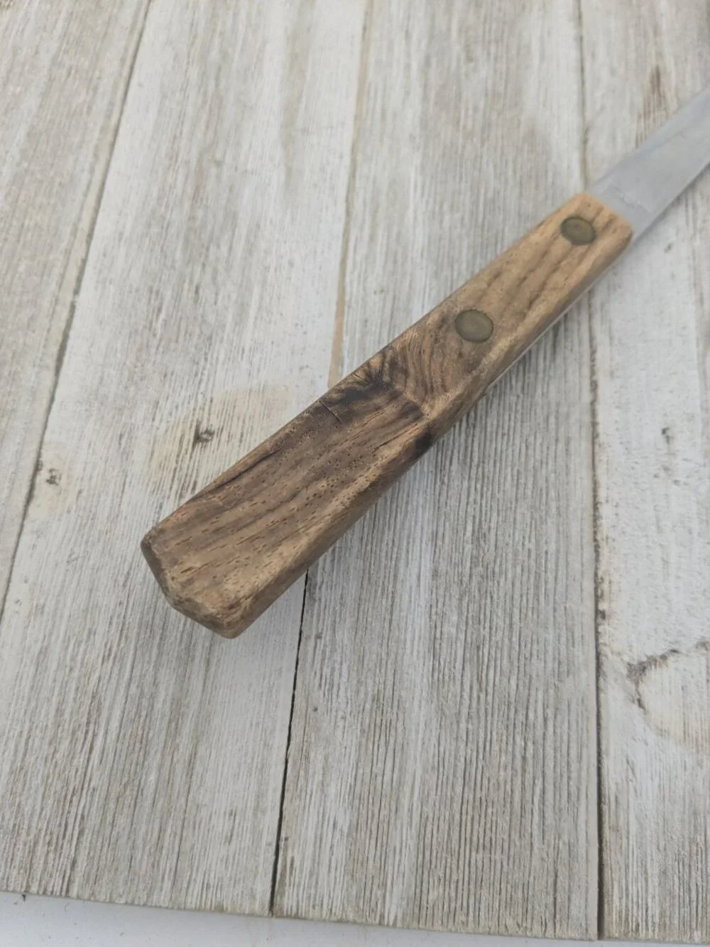 Vintage #1 Stainless Steel Ice Cream Spade Scoop Wood Handle 10